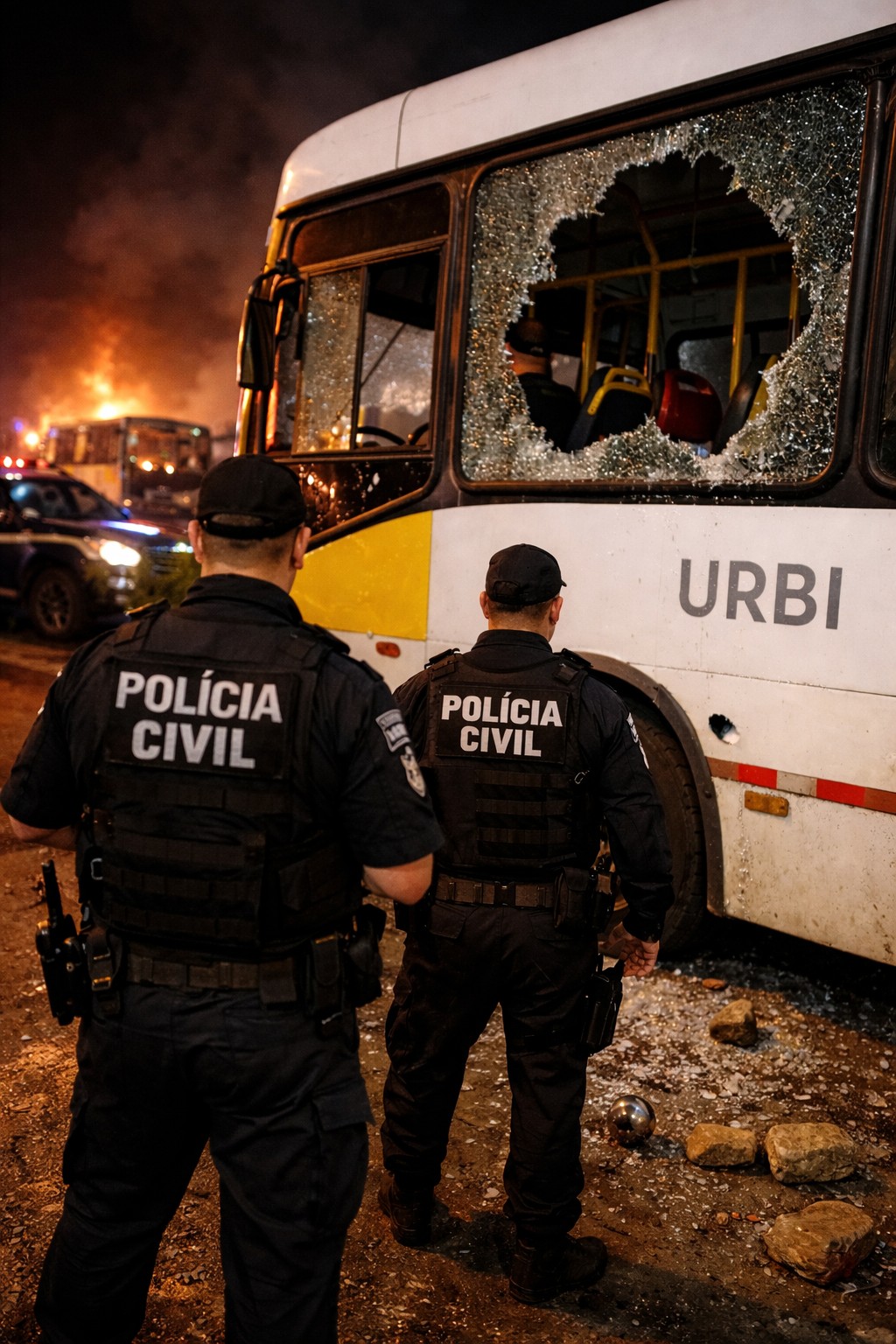 Governo do DF reage a ataques contra ônibus e promete identificar responsáveis